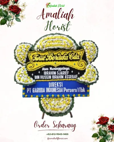 Papan Bunga Duka di Kabupaten Probolinggo